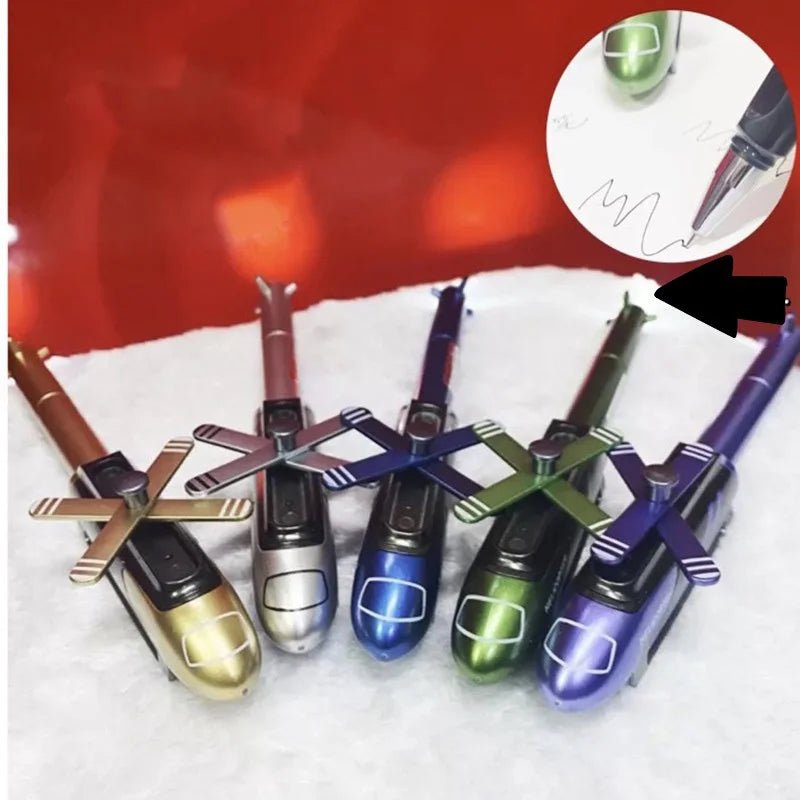 6 peças caneta helicóptero - Creative Brinquedos
