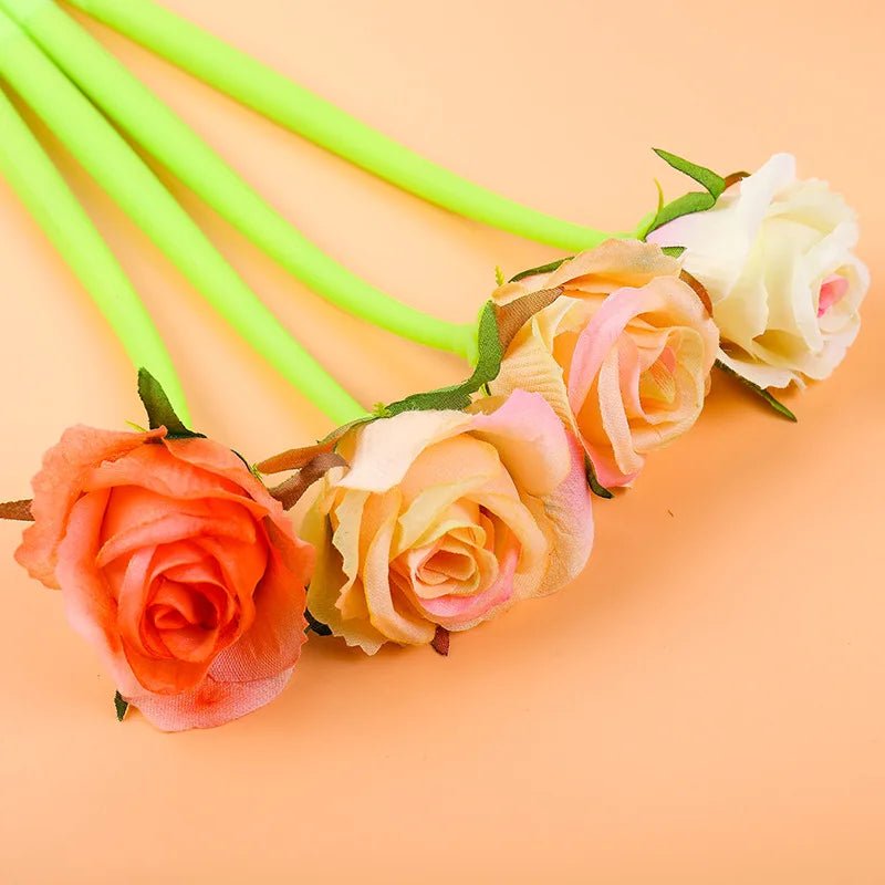 24 peças caneta flor - Creative Brinquedos