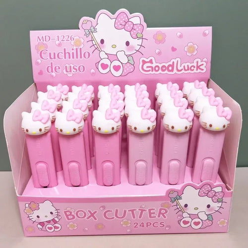 24 peças estilete Sanrio - Creative Brinquedos