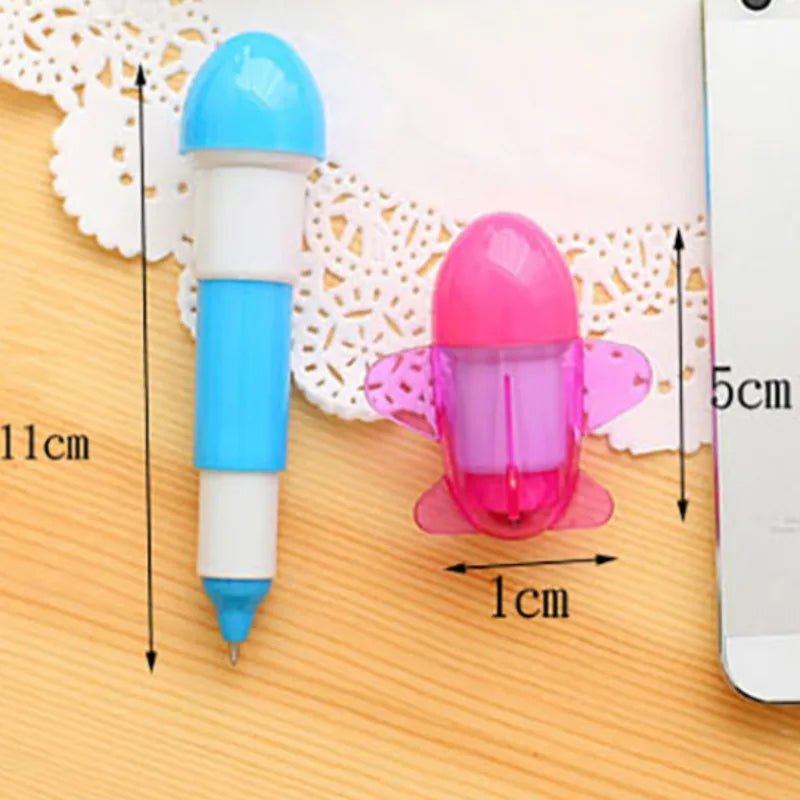 6 peças caneta aviãozinho - Creative Brinquedos