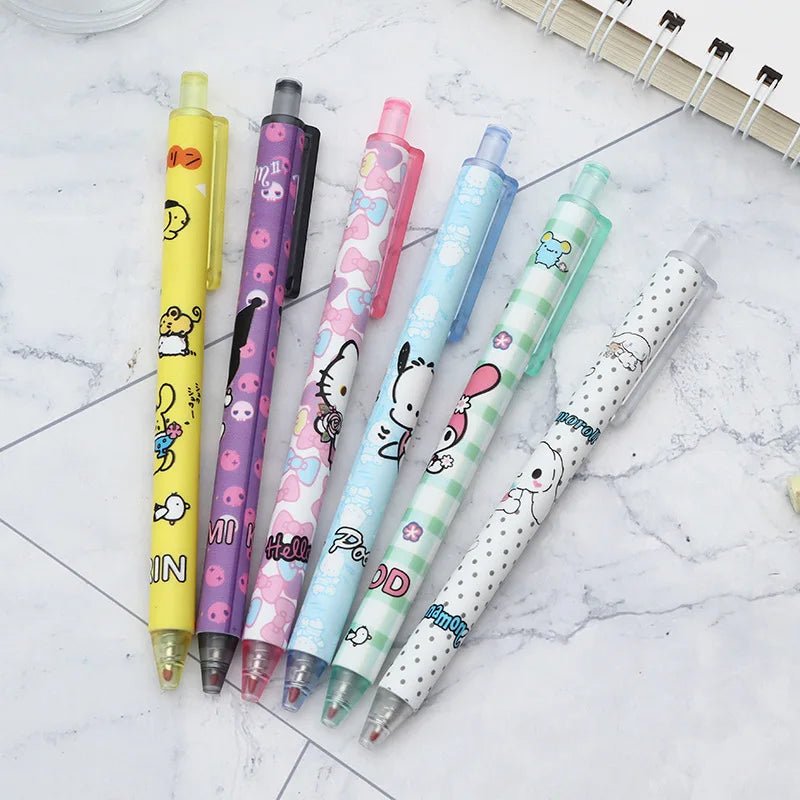 24 peças caneta click Sanrio - Creative Brinquedos