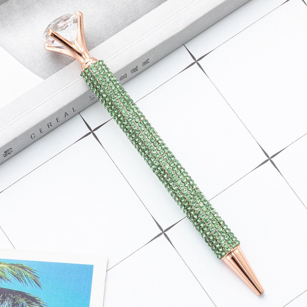 20 peças caneta luxo diamante strass - Creative Brinquedos