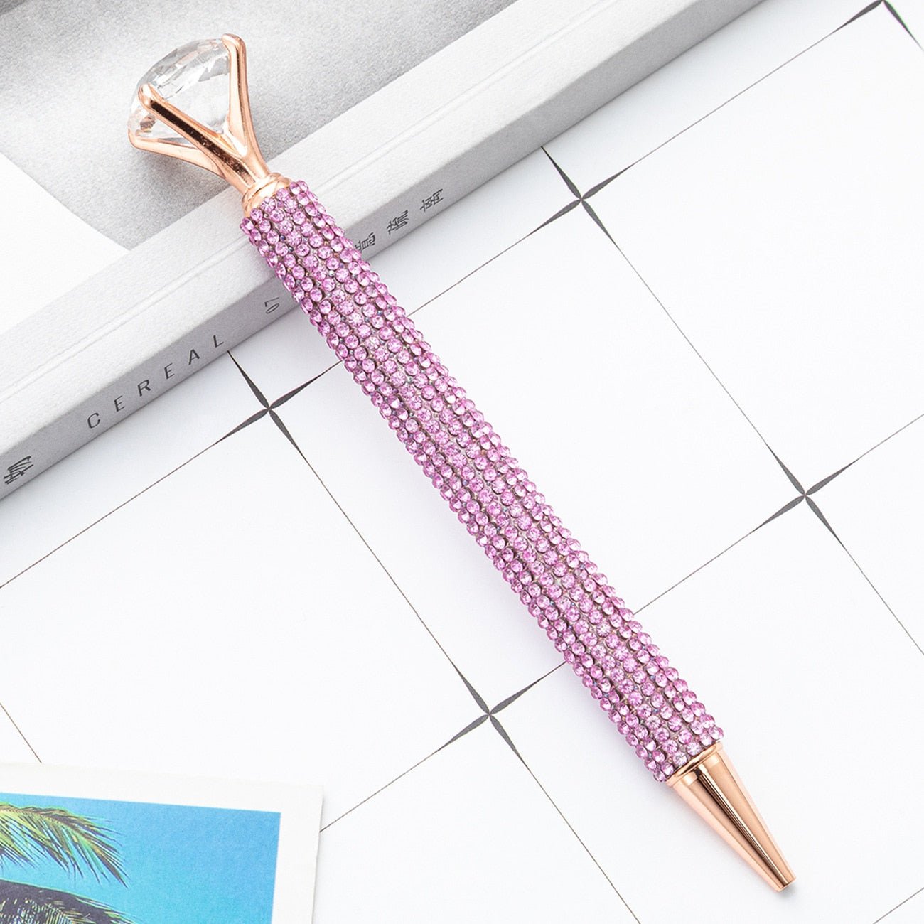 20 peças caneta luxo diamante strass - Creative Brinquedos