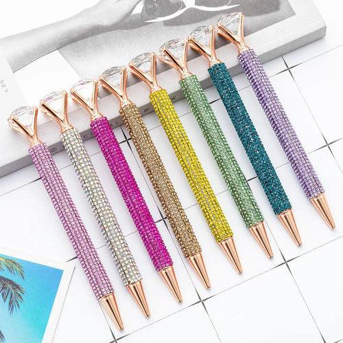20 peças caneta luxo diamante strass - Creative Brinquedos