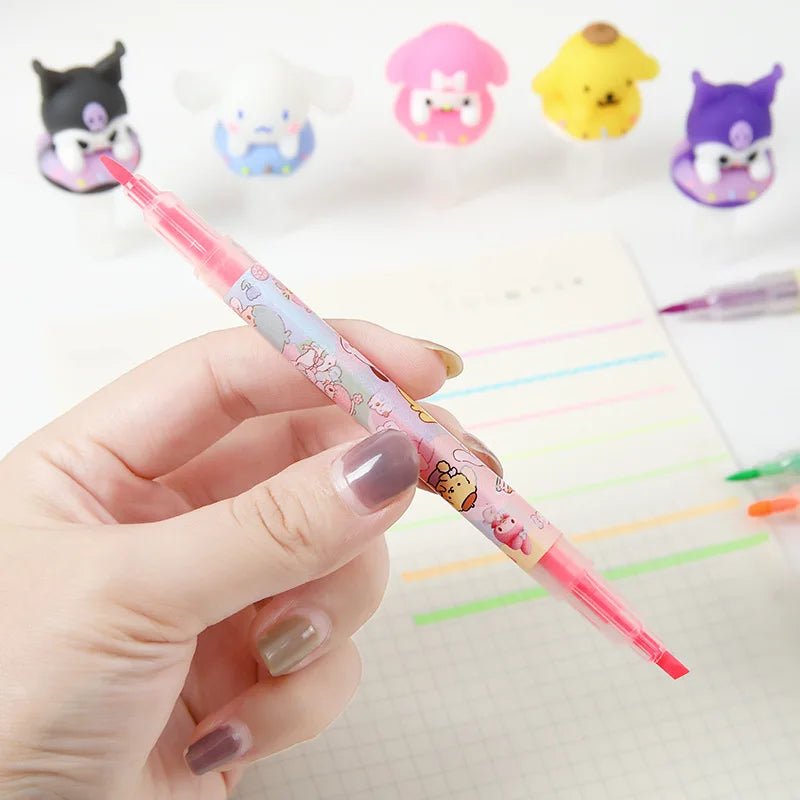 36 peças marca - texto ponta dupla Sanrio - Creative Brinquedos