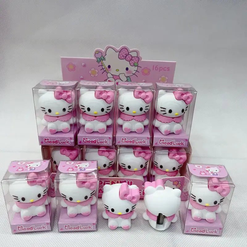 16 peças apontador Hello Kitty - Creative Brinquedos