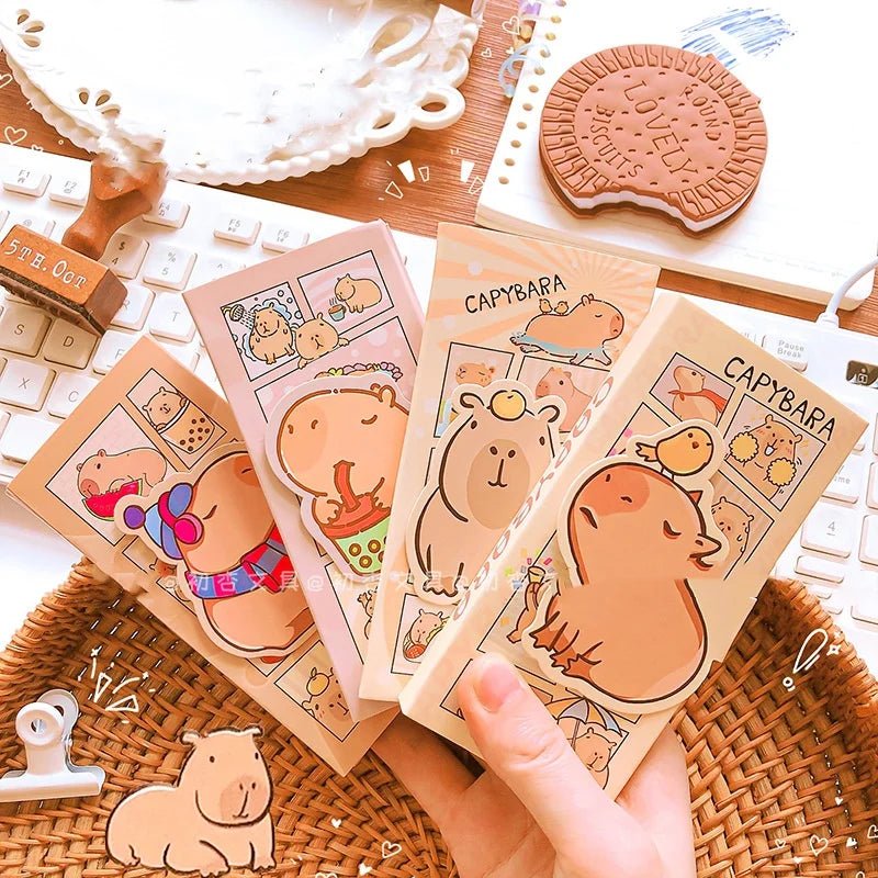16 peças bloco de anotações capivara - Creative Brinquedos