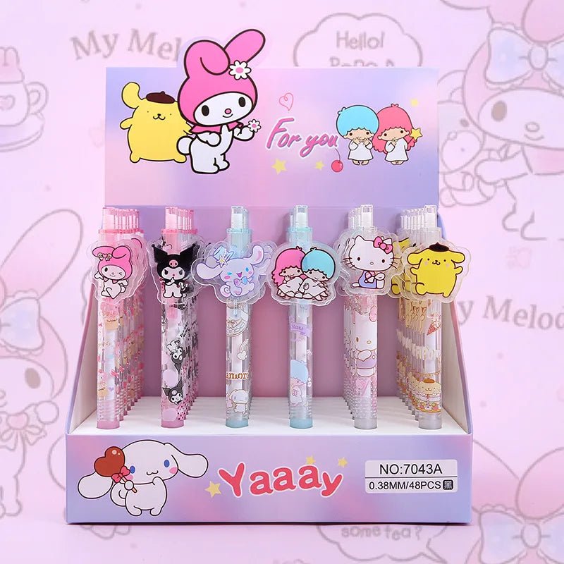 48 peças caneta Sanrio - Creative Brinquedos