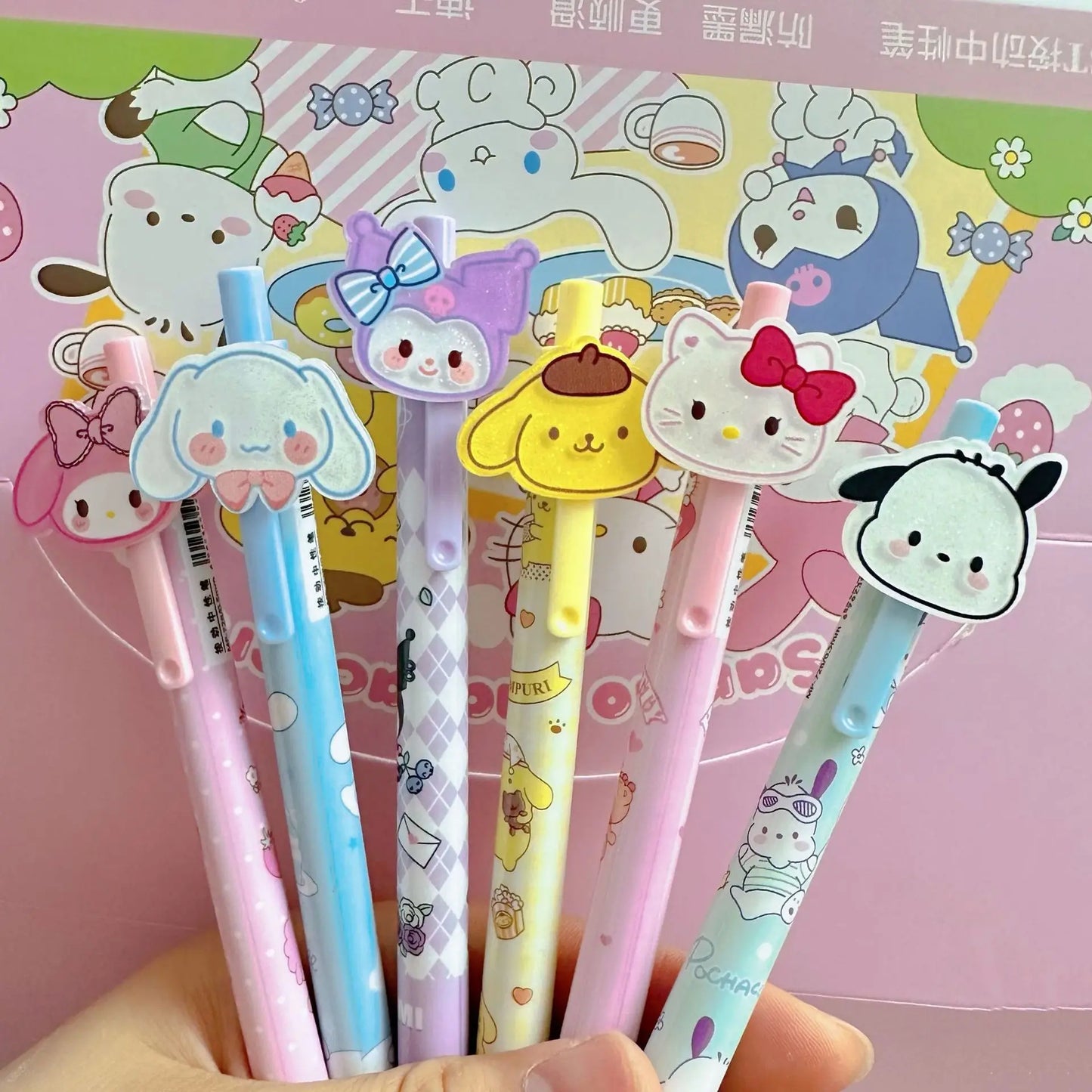 36 peças caneta Sanrio - Creative Brinquedos