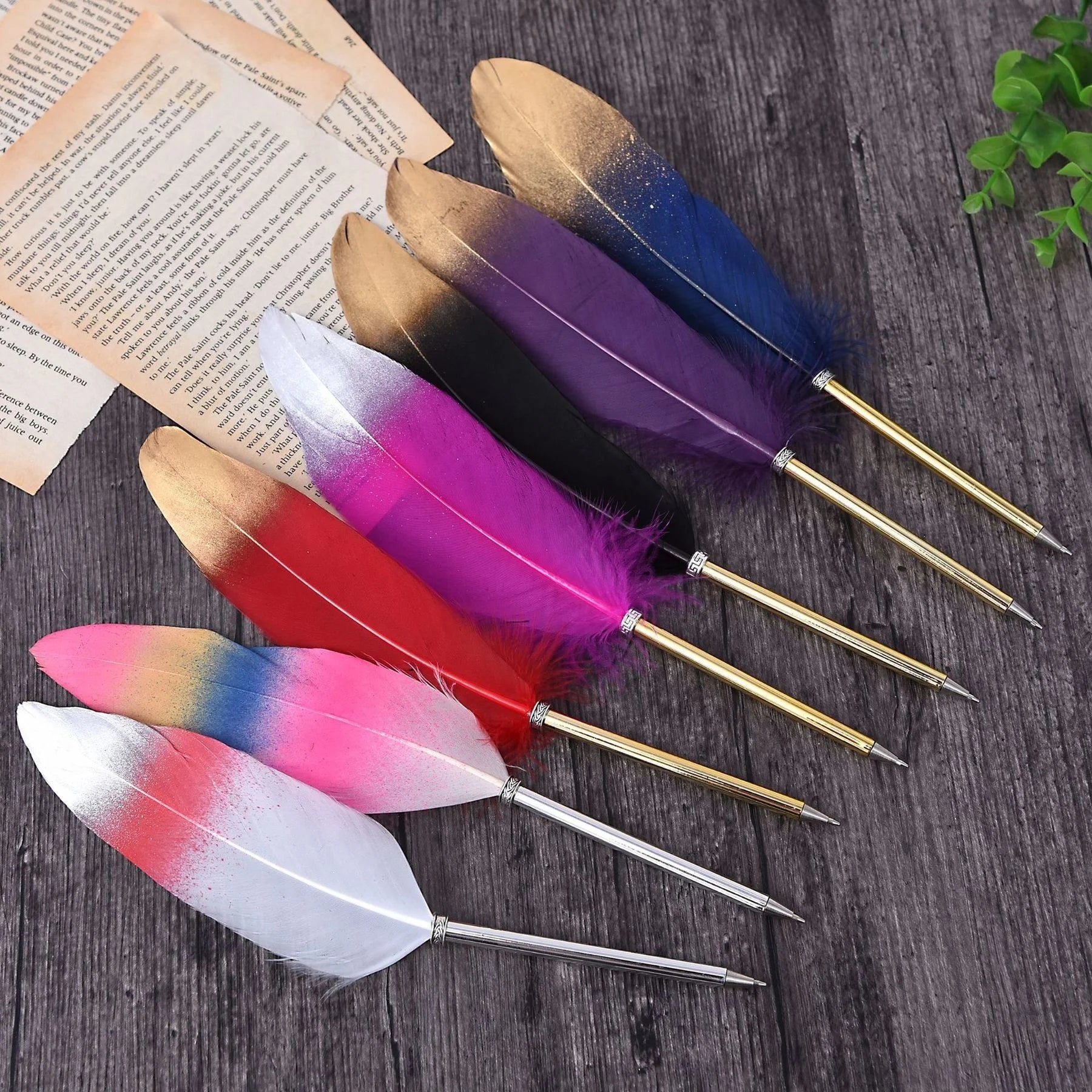 20 peças caneta pena Harry Potter - Creative Brinquedos