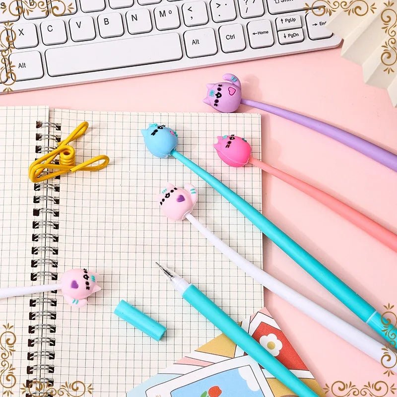 24 peças caneta gatinho - Creative Brinquedos