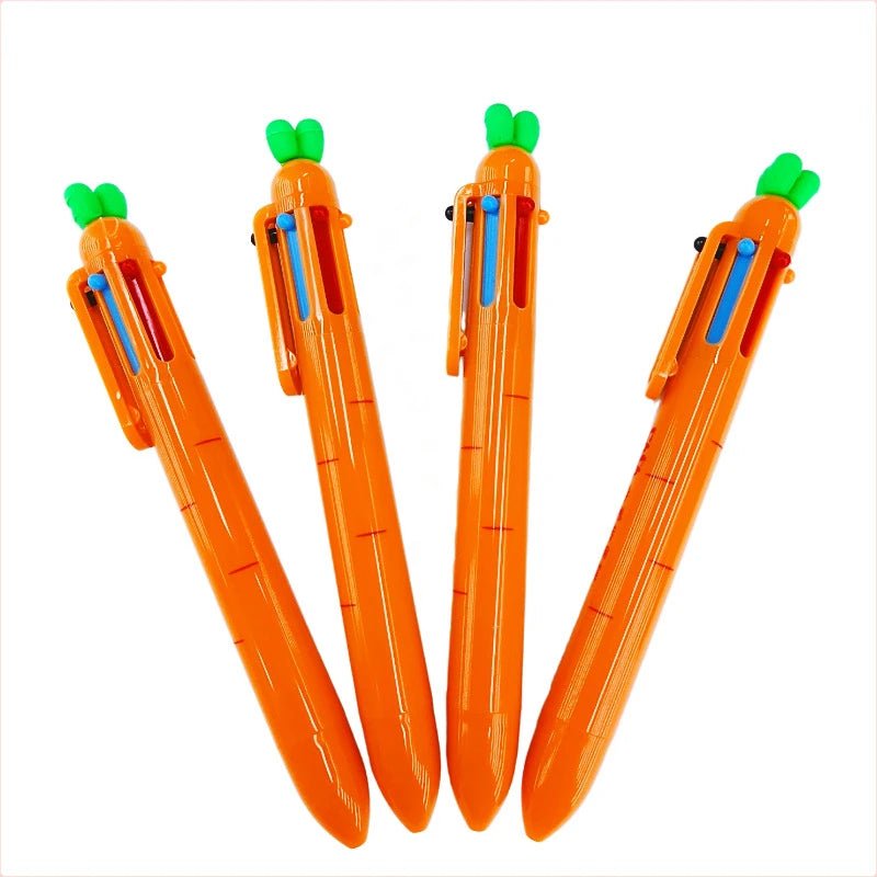 Caneta cenoura 6 cores - Creative Brinquedos