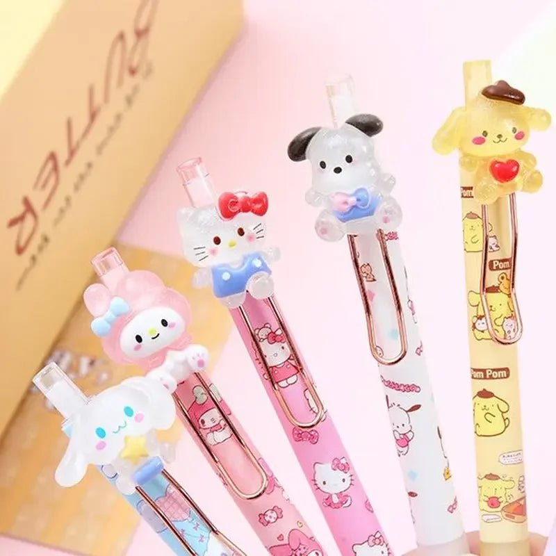12/24 peças caneta apagável Hello Kitty Sanrio - Creative Brinquedos