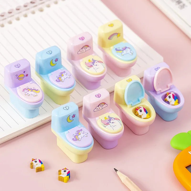 50 peças apontador vaso sanitário - Creative Brinquedos