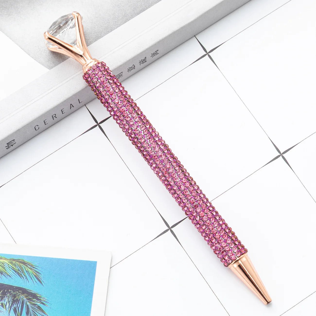 20 peças caneta luxo diamante strass - Creative Brinquedos