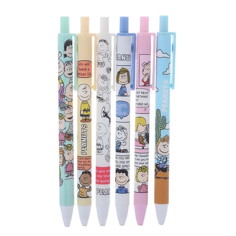 6 peças caneta click Snoop - Creative Brinquedos