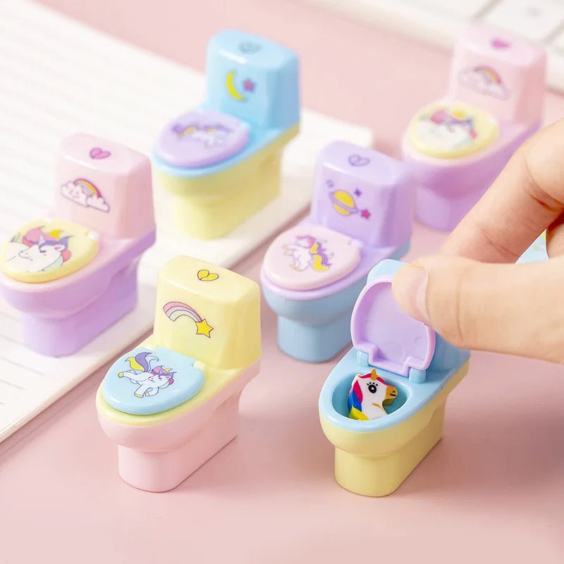 50 peças apontador vaso sanitário - Creative Brinquedos