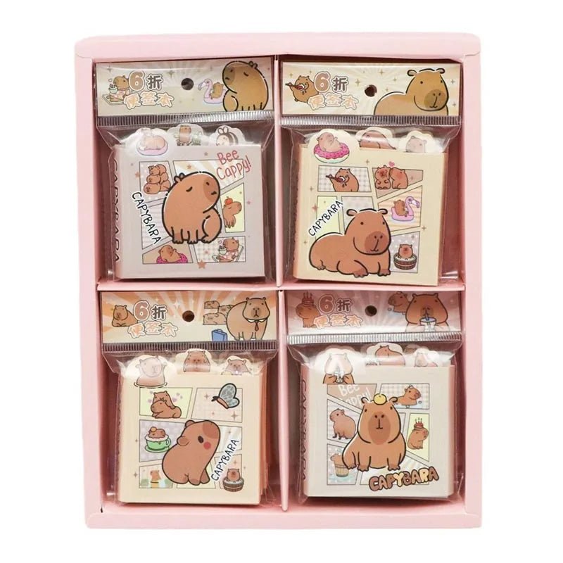 12 peças mini caderno notas adesivas - Creative Brinquedos