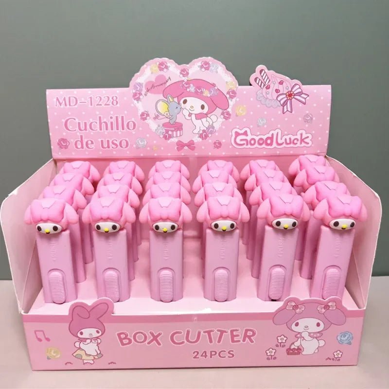 24 peças estilete Sanrio - Creative Brinquedos