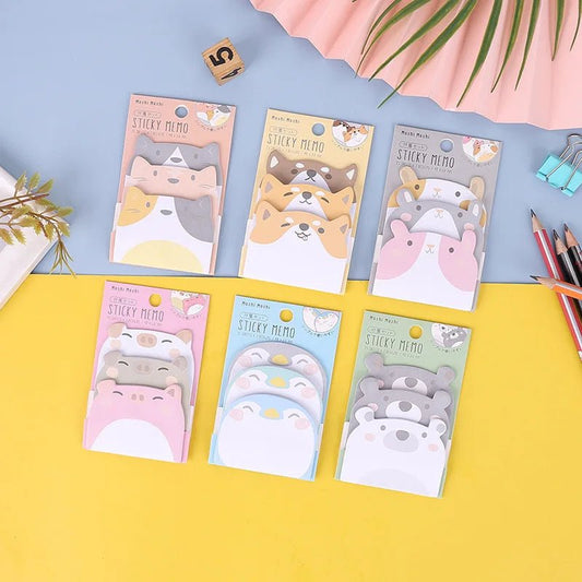 6 peças nota adesiva pets - Creative Brinquedos