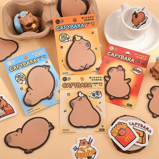 40 peças nota adesiva capivara - Creative Brinquedos