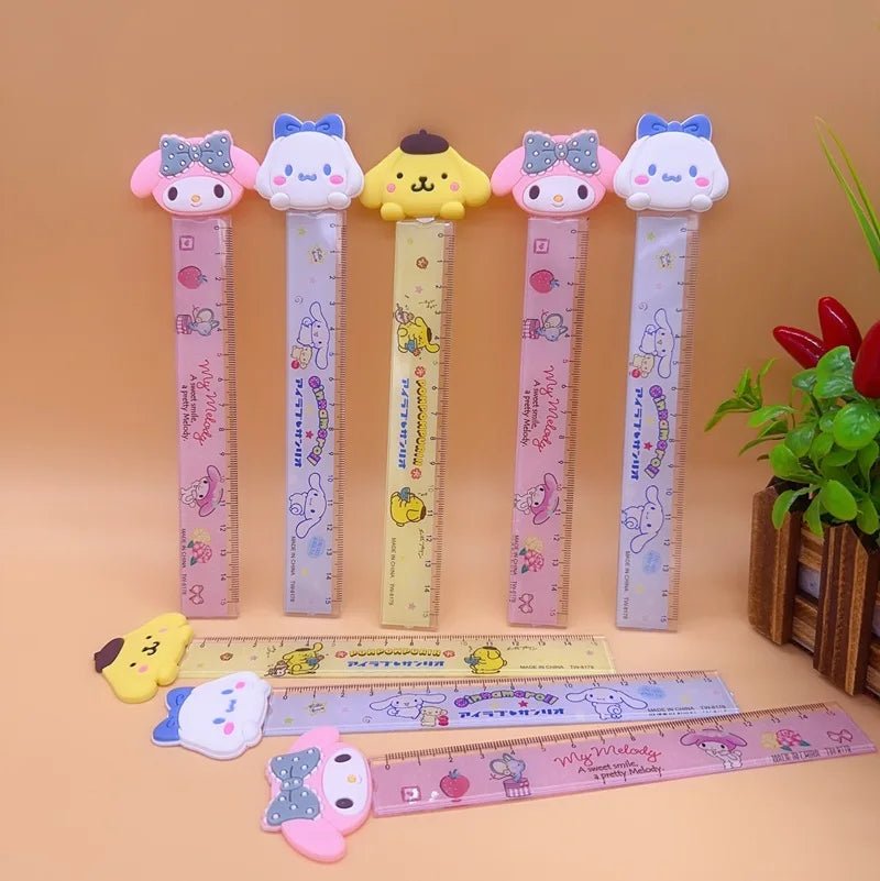 54 peças régua Sanrio - Creative Brinquedos