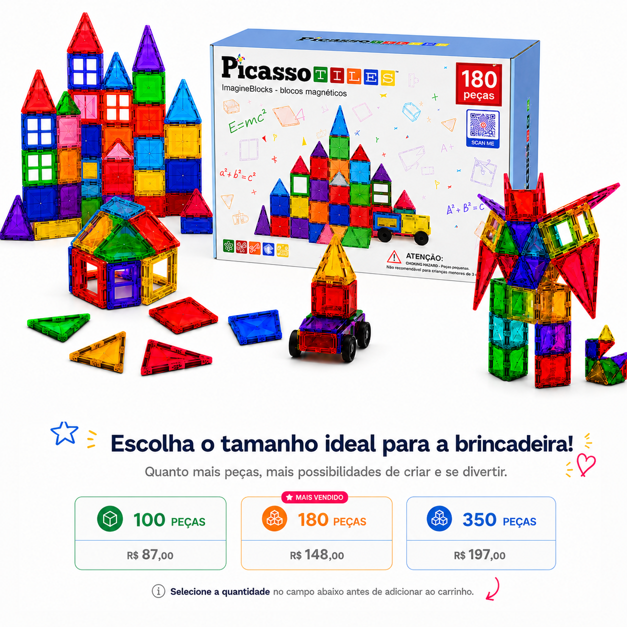 ImagineBlocks – Blocos Magnéticos Educativos