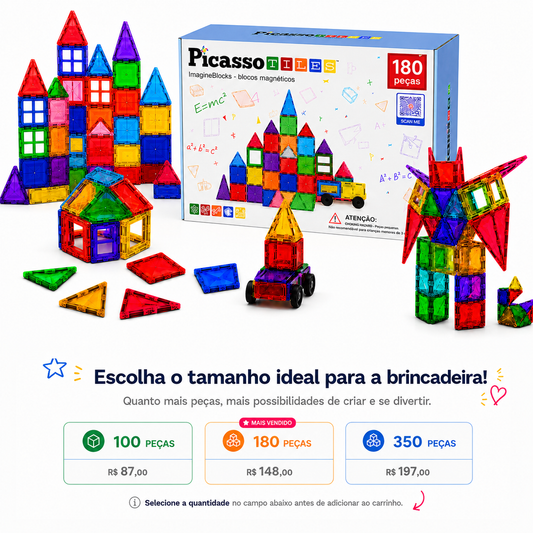 ImagineBlocks – Blocos Magnéticos Educativos