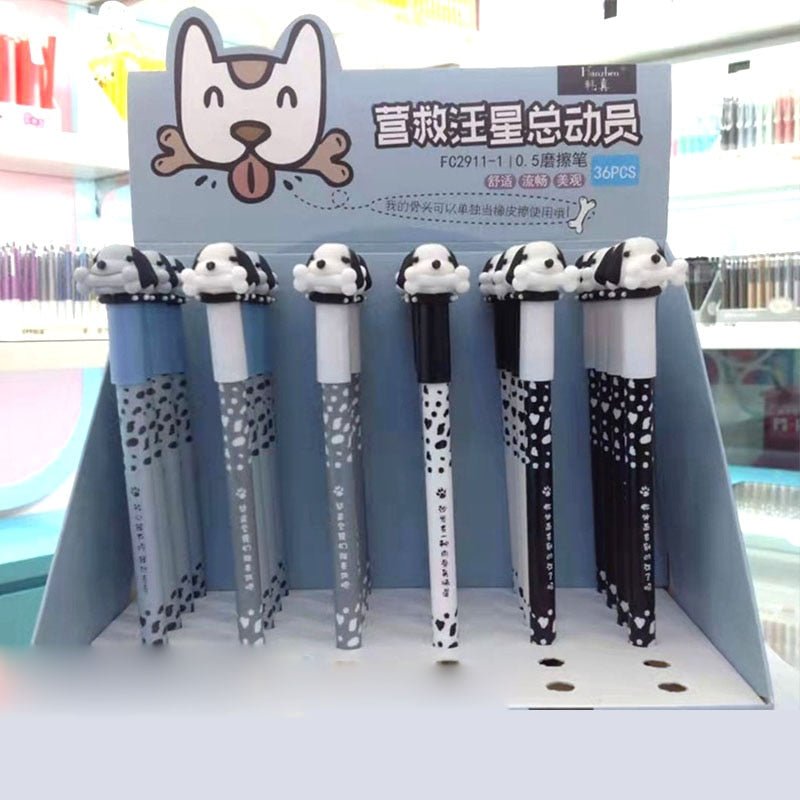48 peças caneta apagável dog osso - Creative Brinquedos
